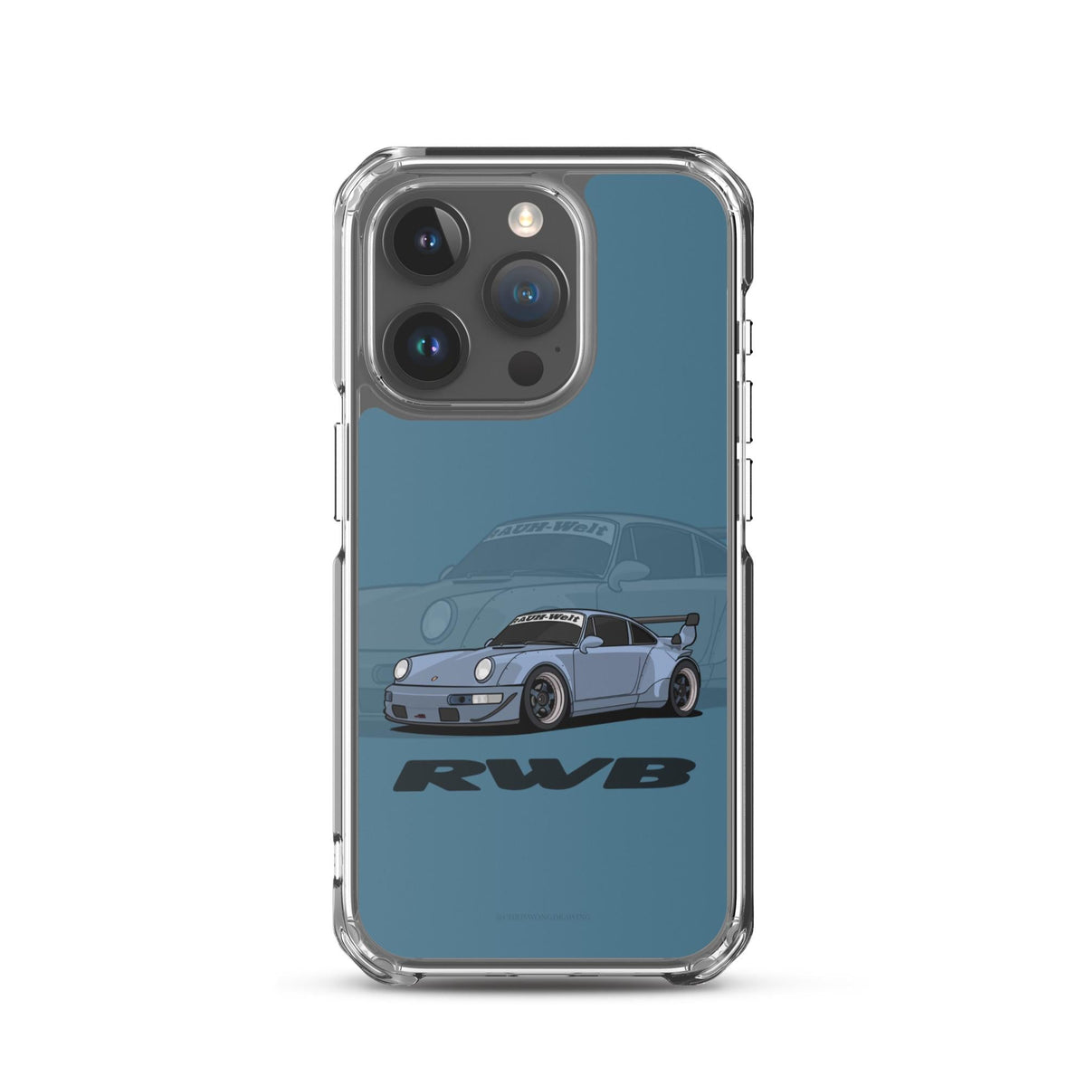 RWB Porsche Illustration Clear Case for iPhone®