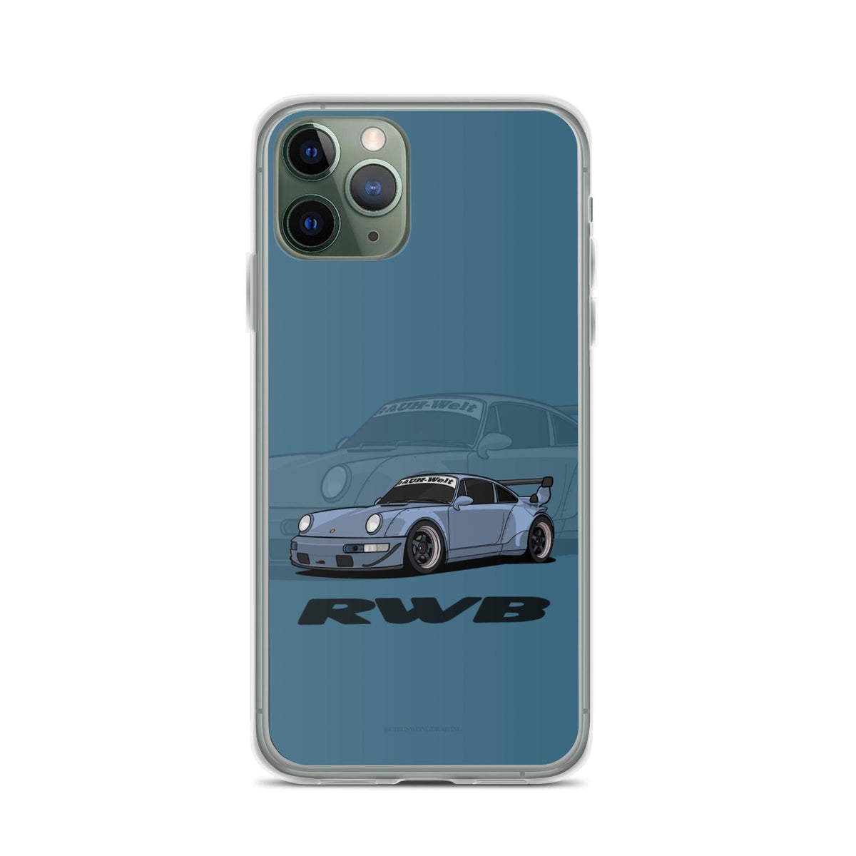 RWB Porsche Illustration Clear Case for iPhone®