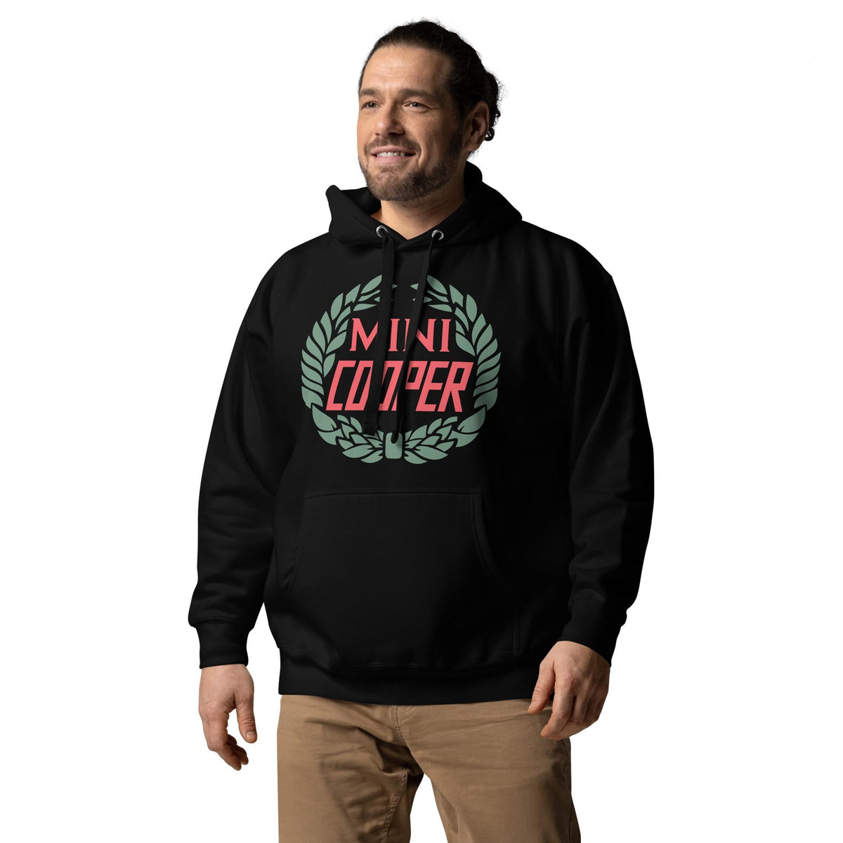 Old Mini Cooper Emblem Unisex Hoodie