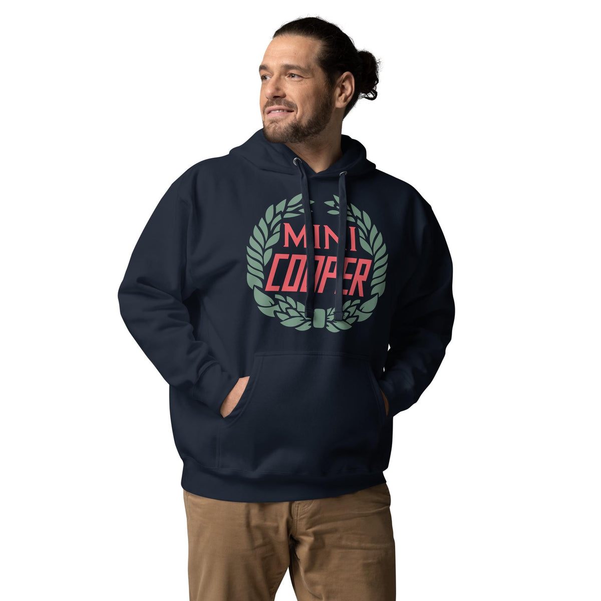 Old Mini Cooper Emblem Unisex Hoodie