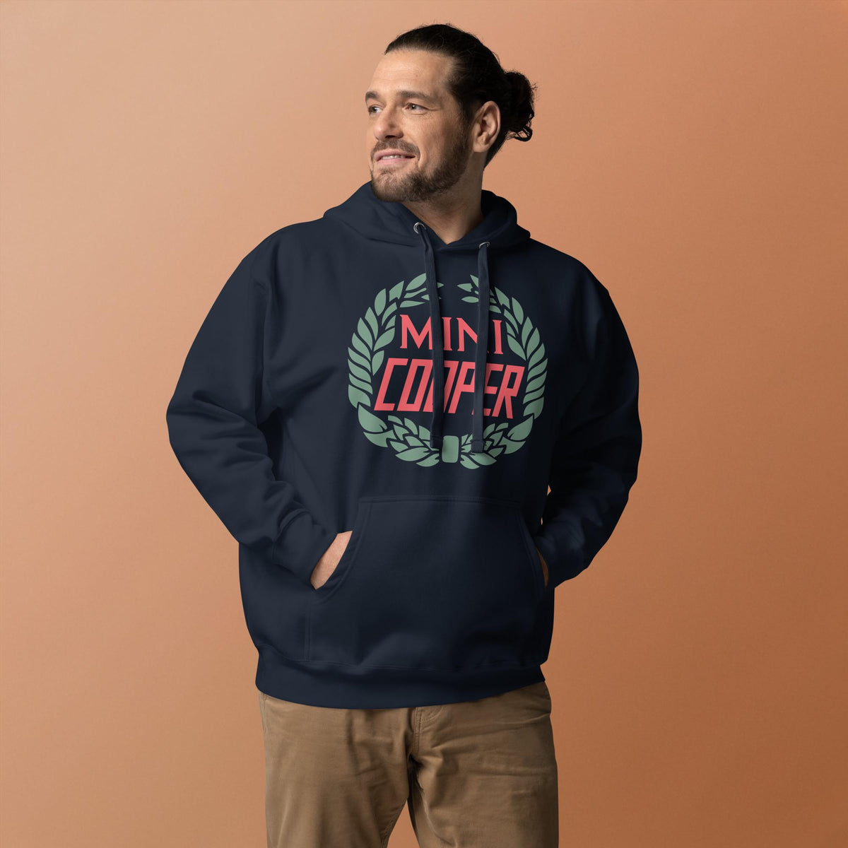 Old Mini Cooper Emblem Unisex Hoodie