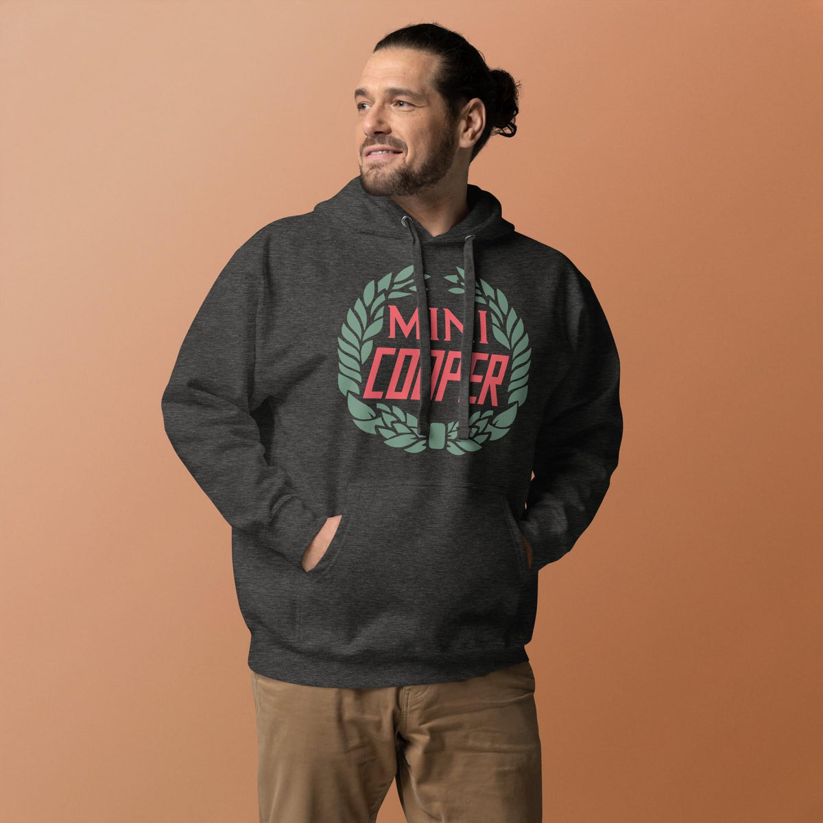 Old Mini Cooper Emblem Unisex Hoodie