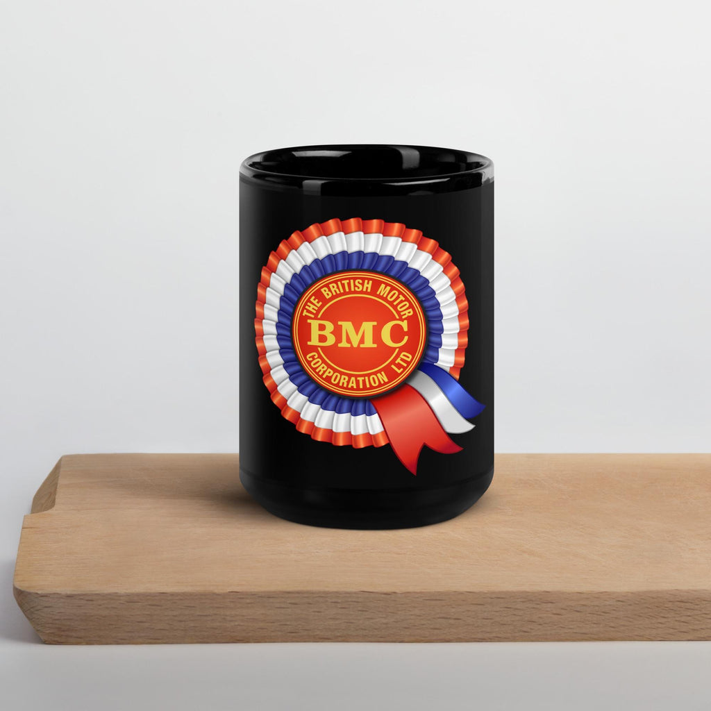 British Motor Company (BMC) Logo Ceramic Black Glossy Mug