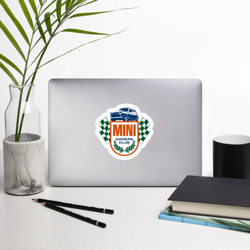 Mini Owners Club Bubble Sticker