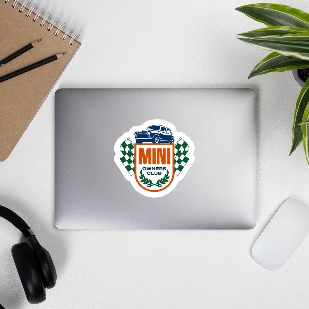 Mini Owners Club Bubble Sticker
