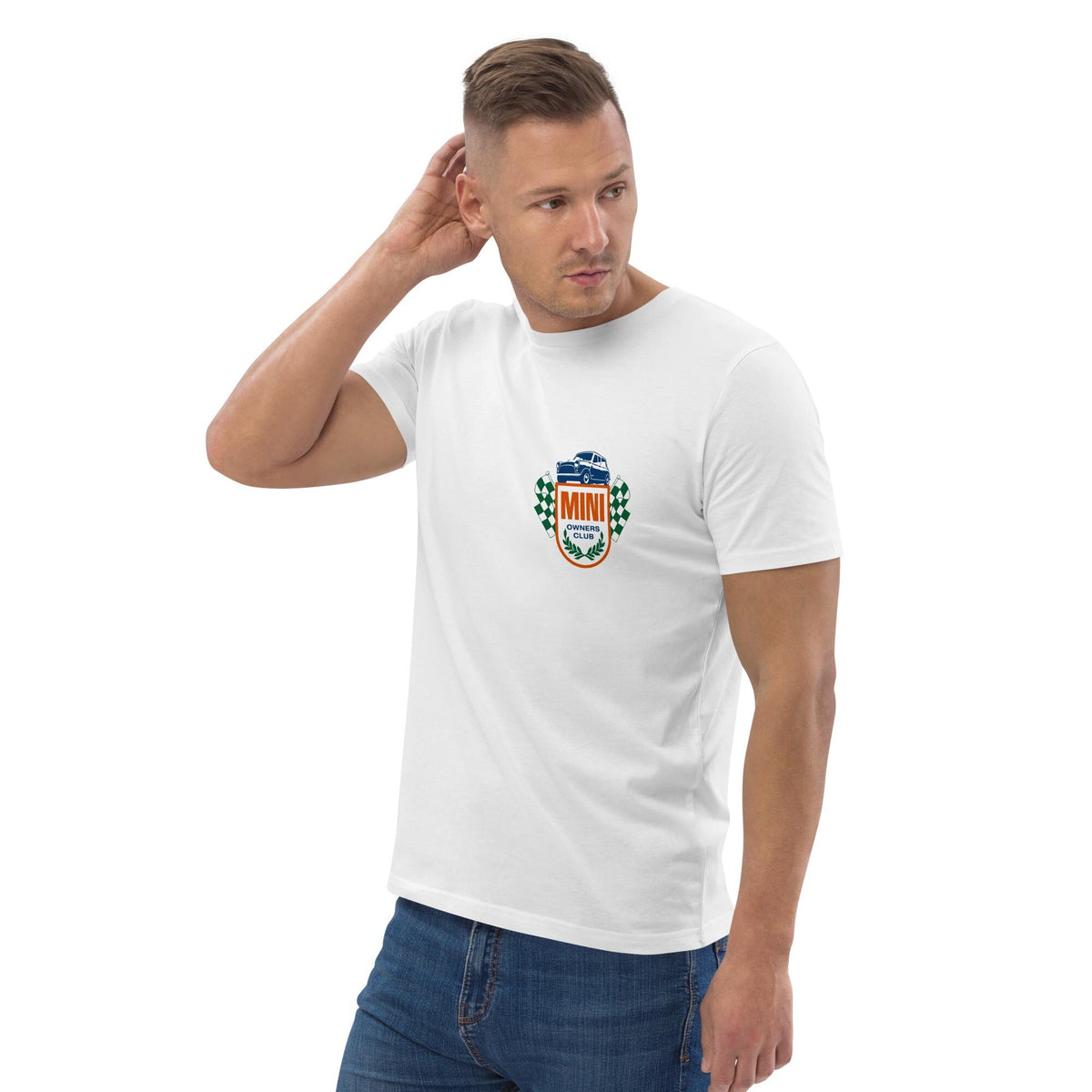 Mini Owners Club Emblem Unisex Organic Cotton T-Shirt