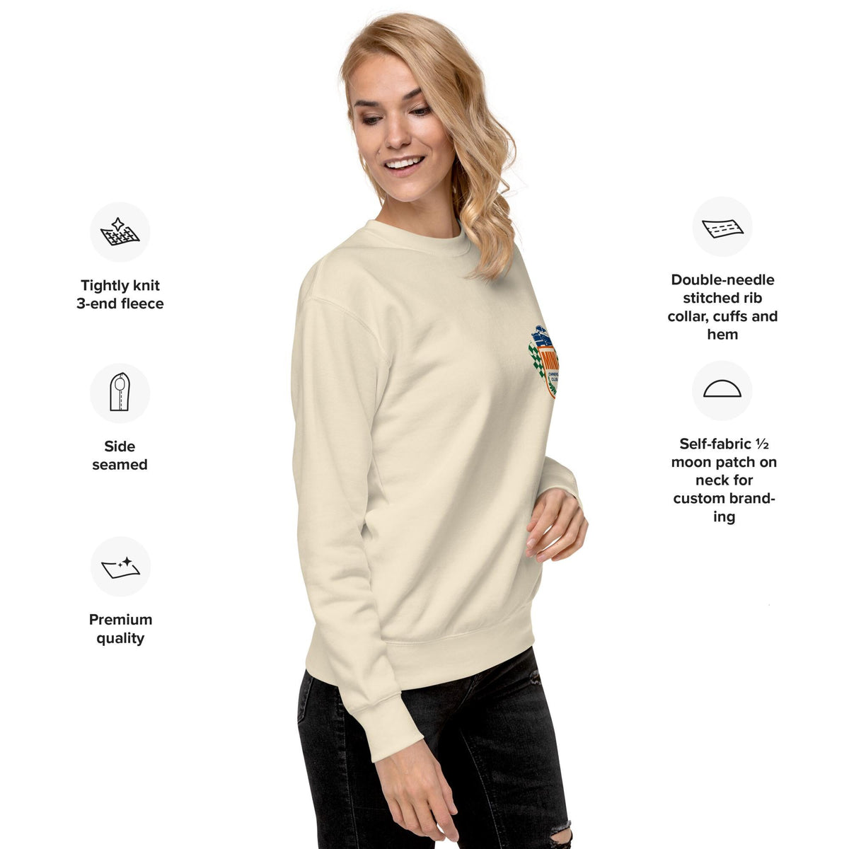 Mini Owners Club Emblem Fleece Sweatshirt