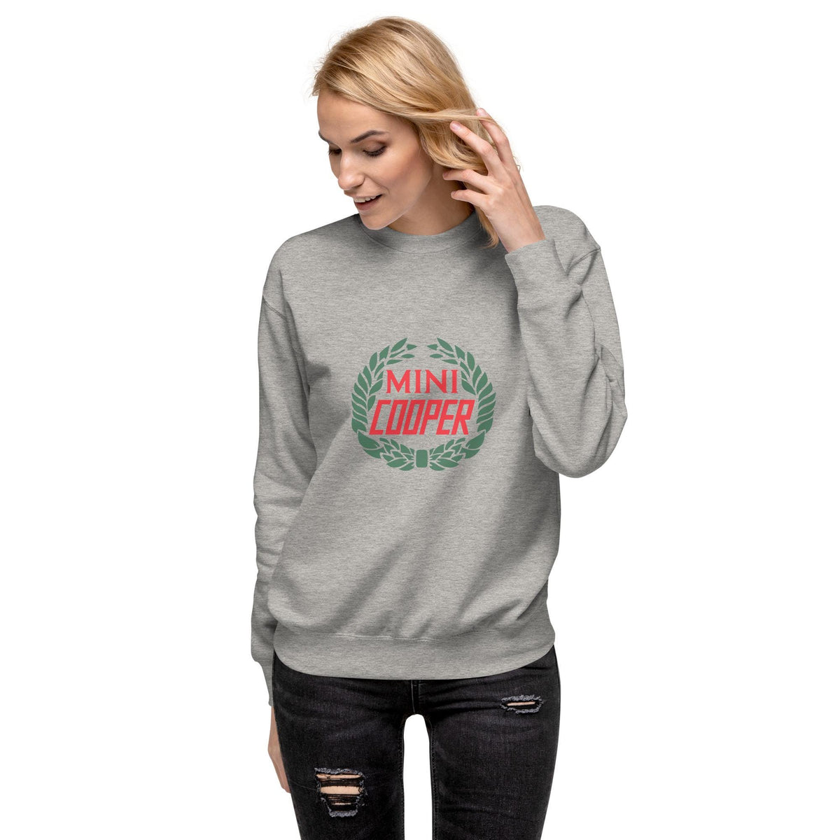 Mini Cooper Emblem Sweatshirt - Unisex Fleece Pullover
