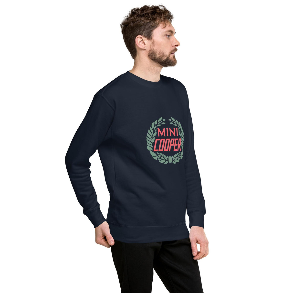 Mini Cooper Emblem Sweatshirt - Unisex Fleece Pullover