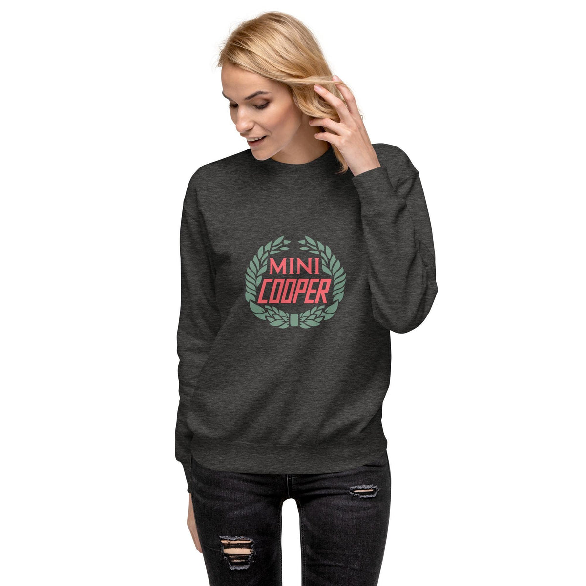 Mini Cooper Emblem Sweatshirt - Unisex Fleece Pullover