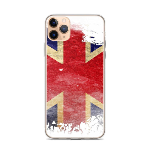 British Flag Clear Case for iPhone®