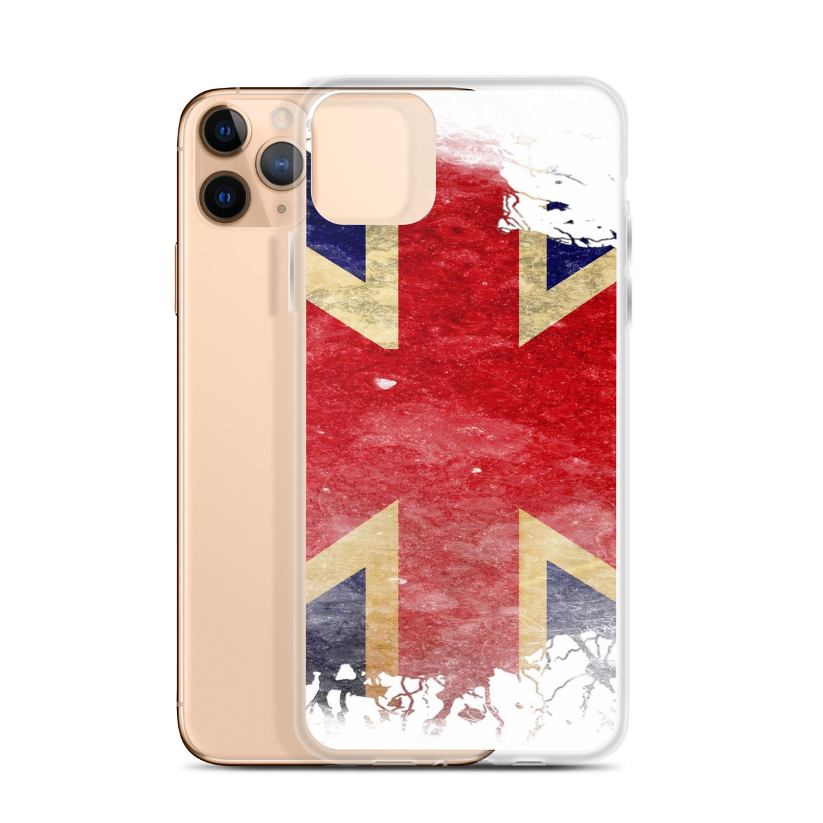 British Flag Clear Case for iPhone®
