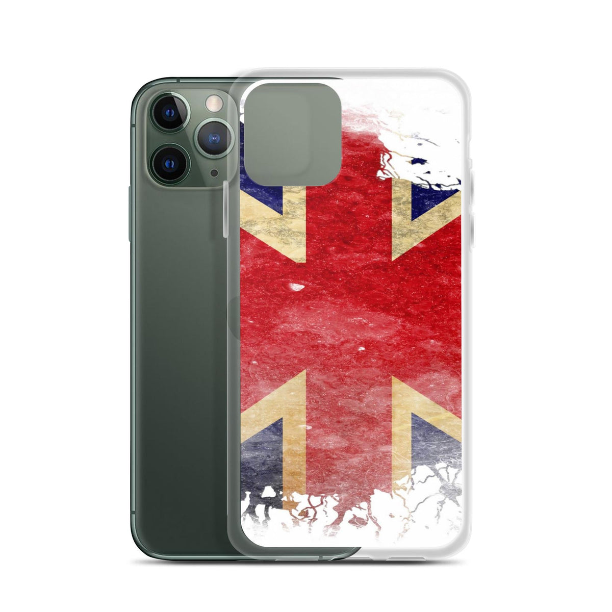 British Flag Clear Case for iPhone®