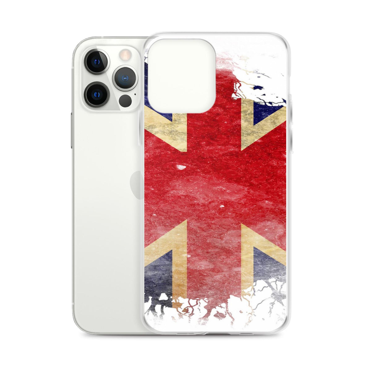 British Flag Clear Case for iPhone®