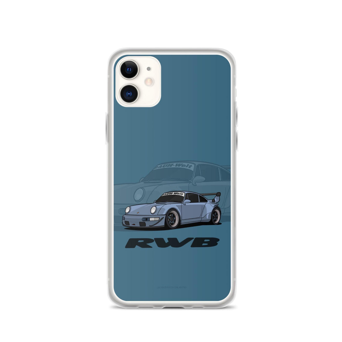 RWB Porsche Illustration Clear Case for iPhone®