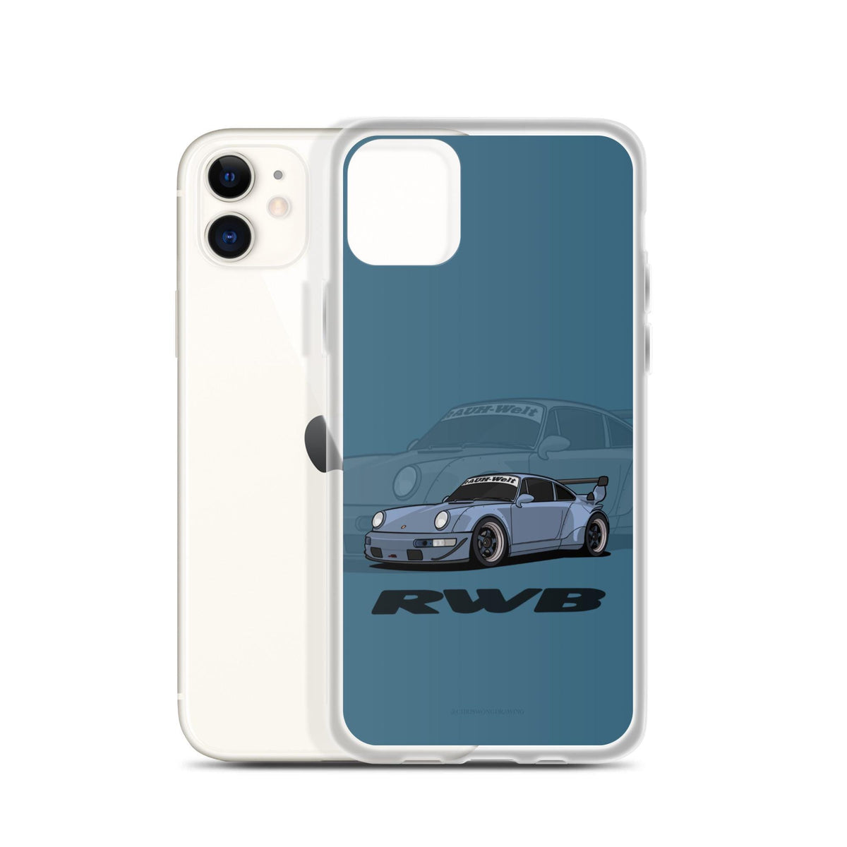 RWB Porsche Illustration Clear Case for iPhone®