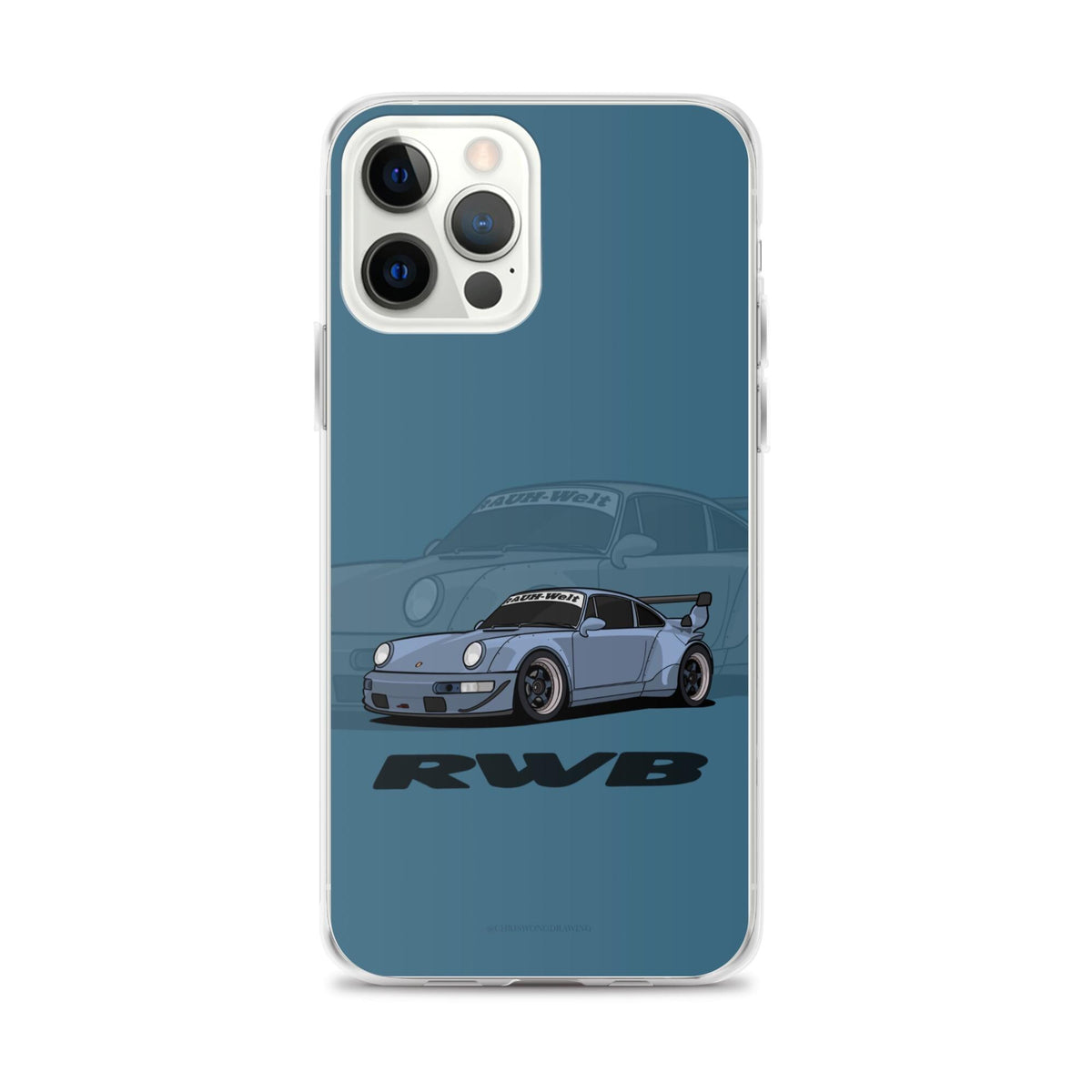 RWB Porsche Illustration Clear Case for iPhone®