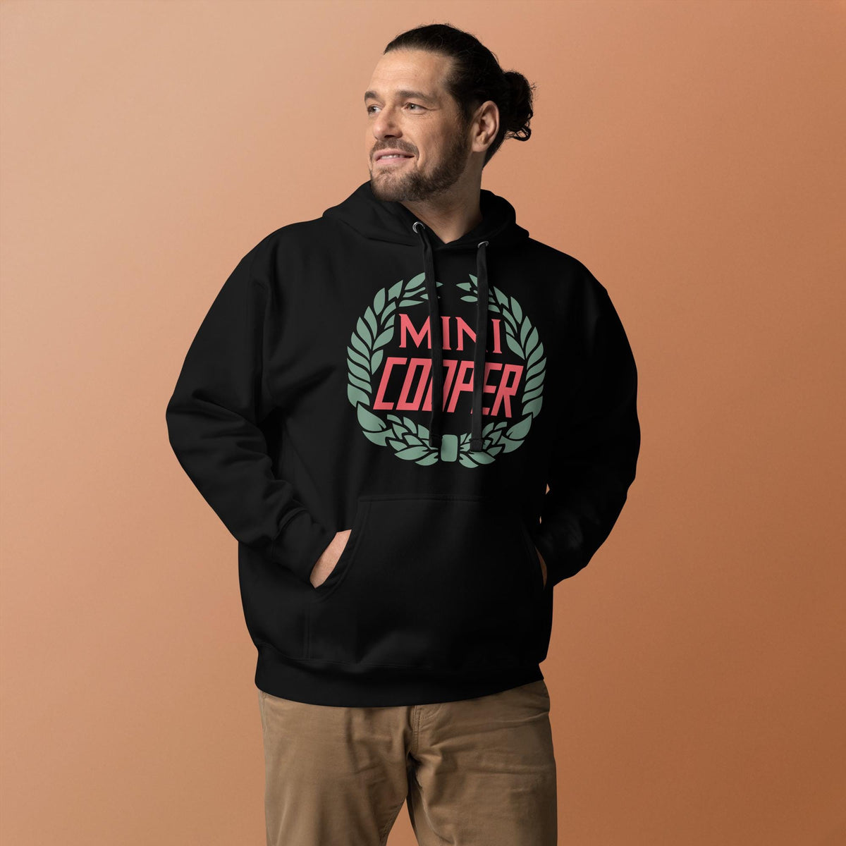 Old Mini Cooper Emblem Unisex Hoodie