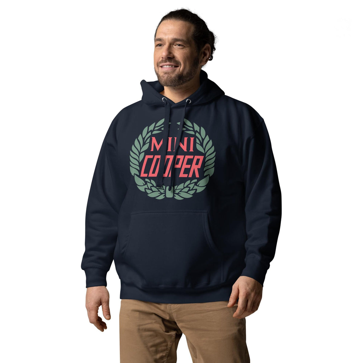 Old Mini Cooper Emblem Unisex Hoodie