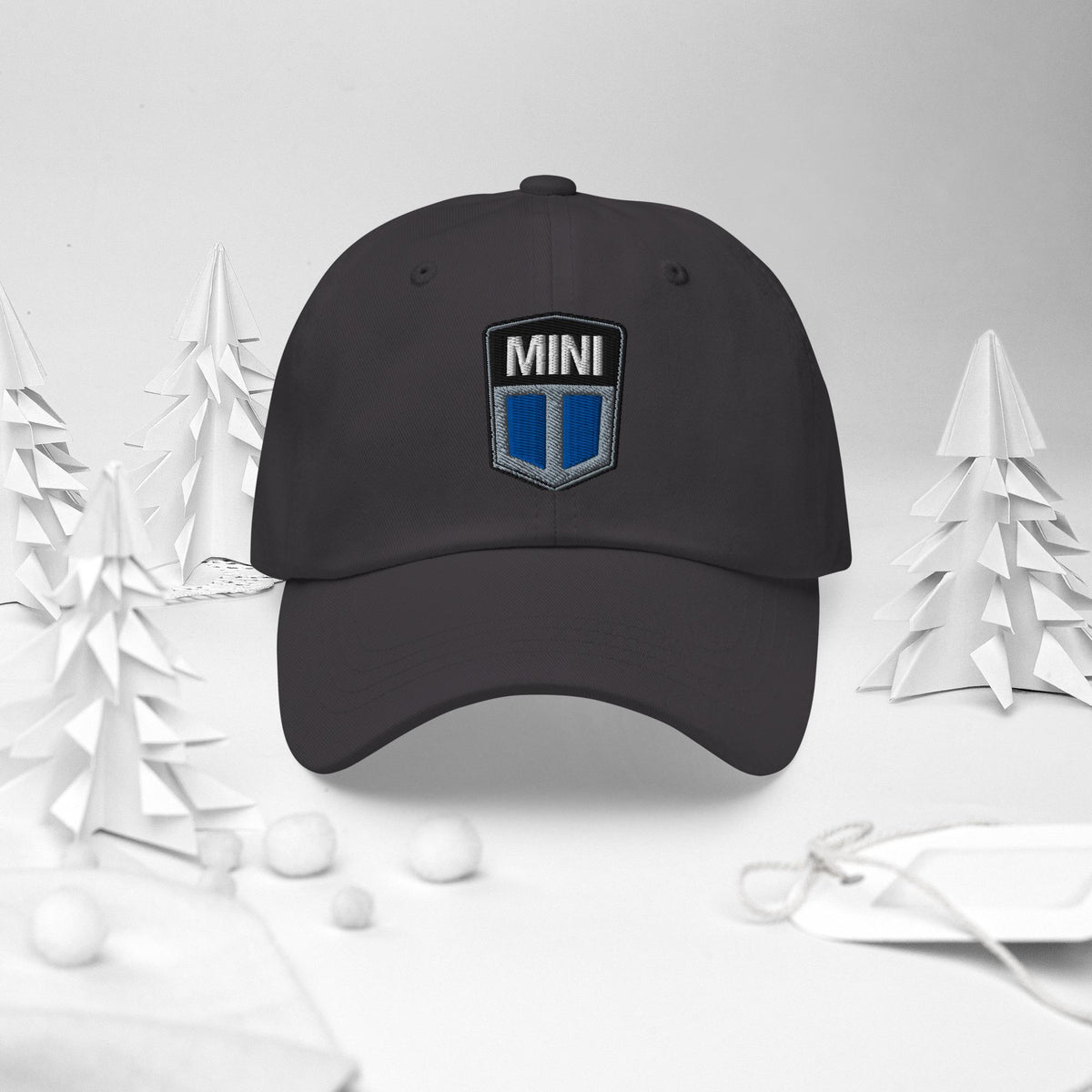 Old Mini Cooper Blue Emblem Dad hat