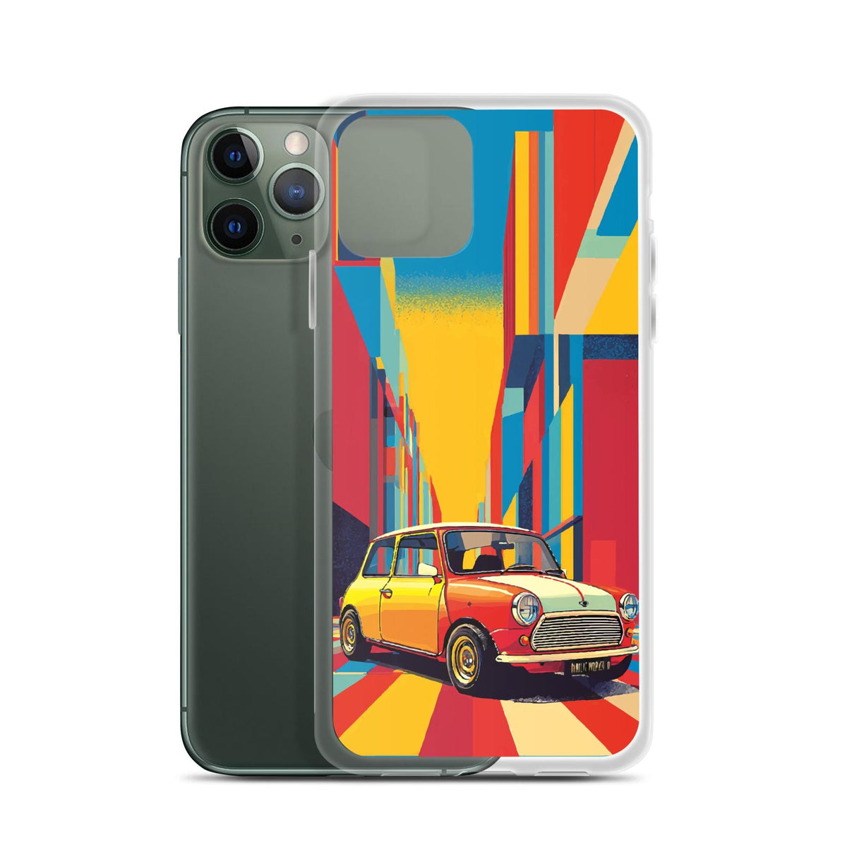 Colorful Art Classic Mini Clear Case for iPhone®