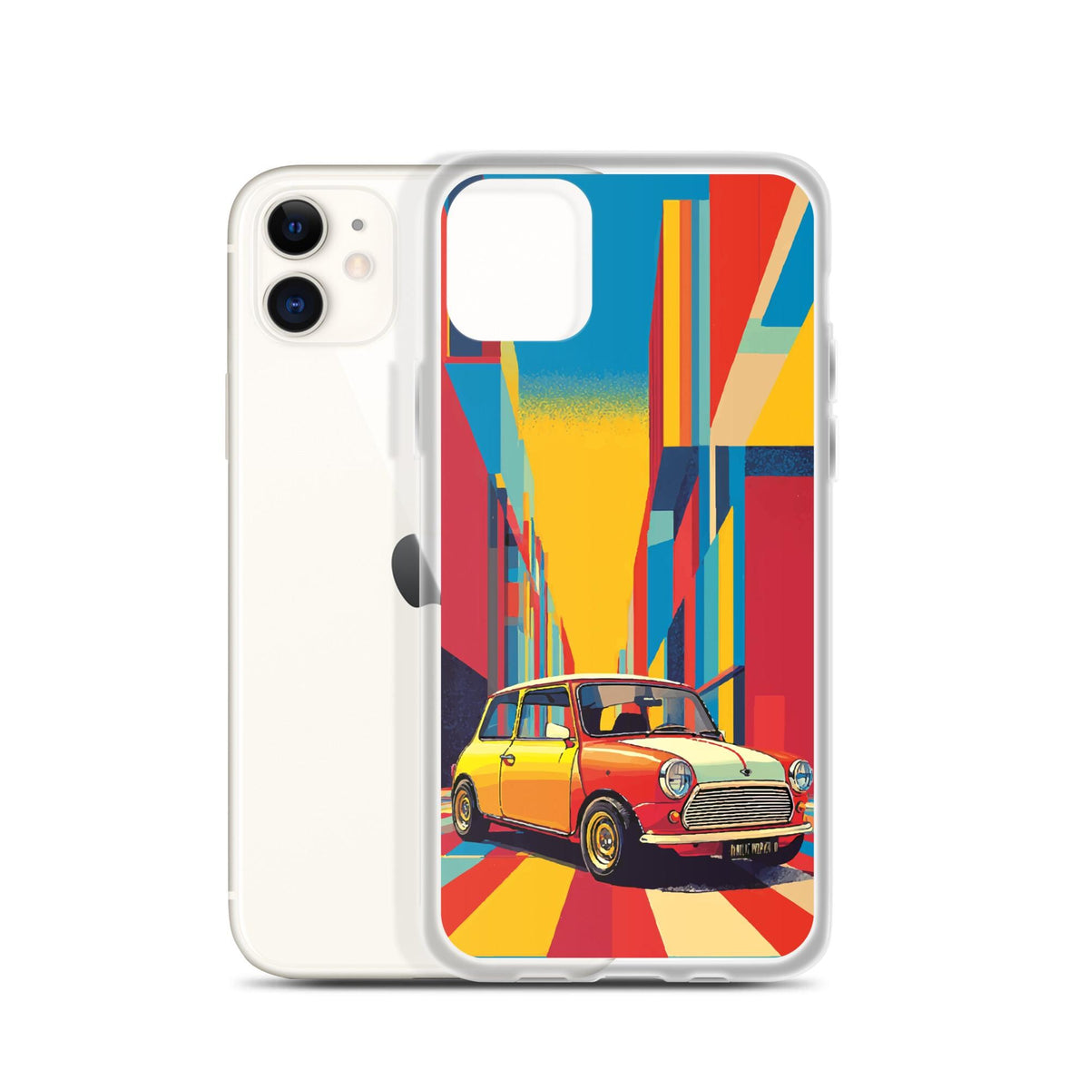Colorful Art Classic Mini Clear Case for iPhone®