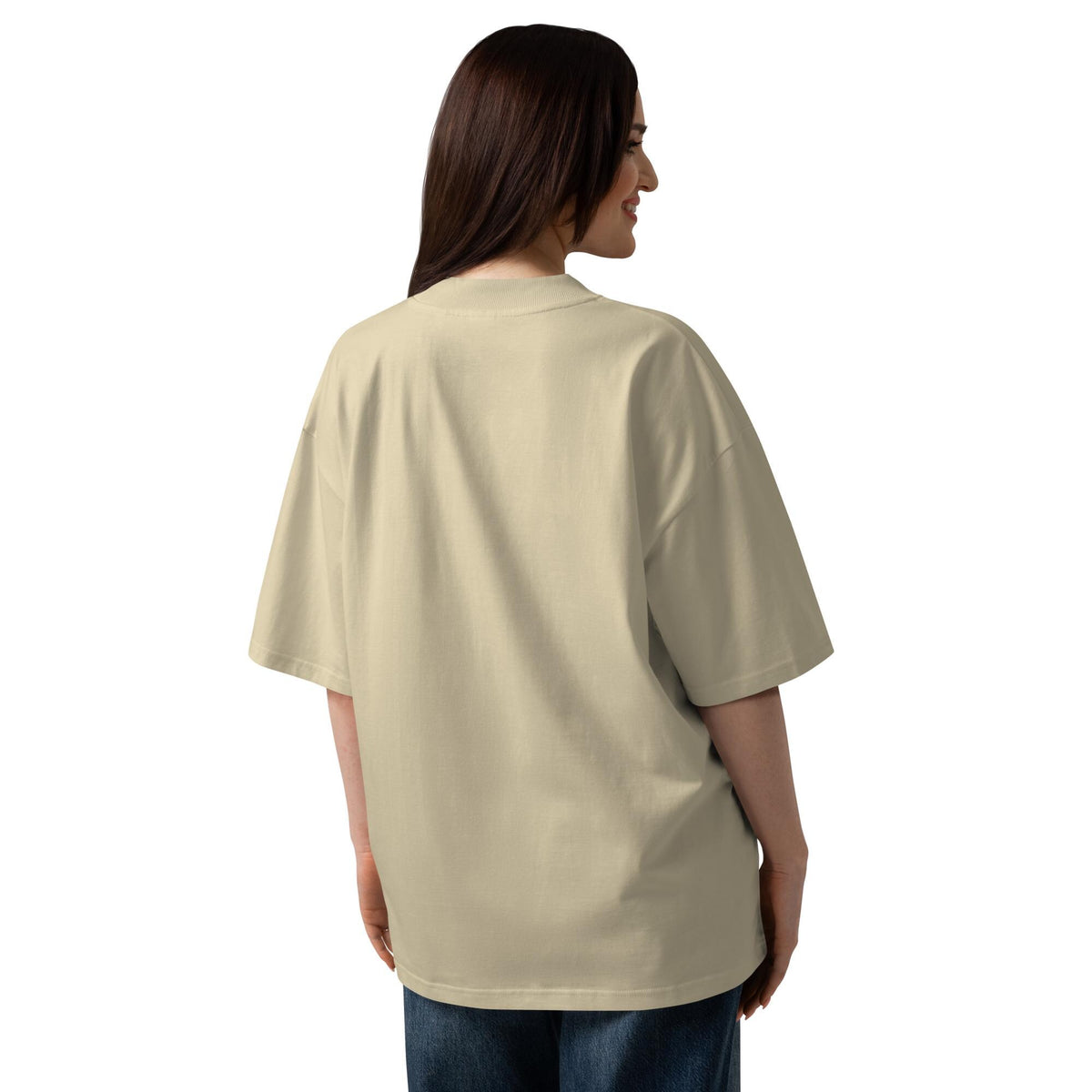 Mini Owners Club Emblem Unisex organic oversized high neck t-shirt