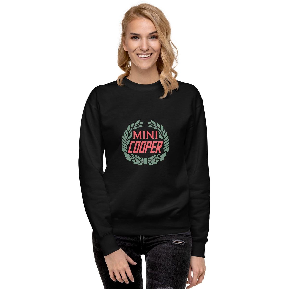 Mini Cooper Emblem Sweatshirt - Unisex Fleece Pullover