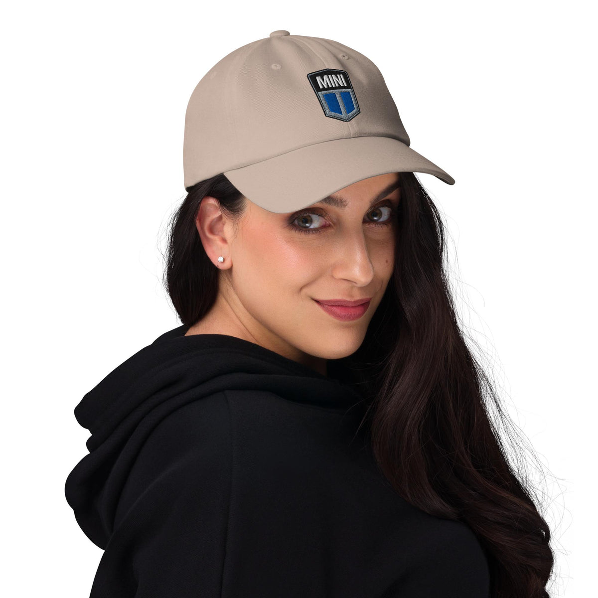 Old Mini Cooper Blue Emblem Dad hat