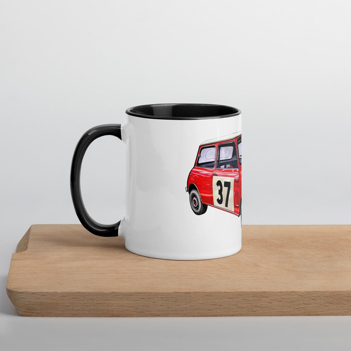 Paddy Hopkirk Mini Cooper S 33 EJB Mug with Color Inside