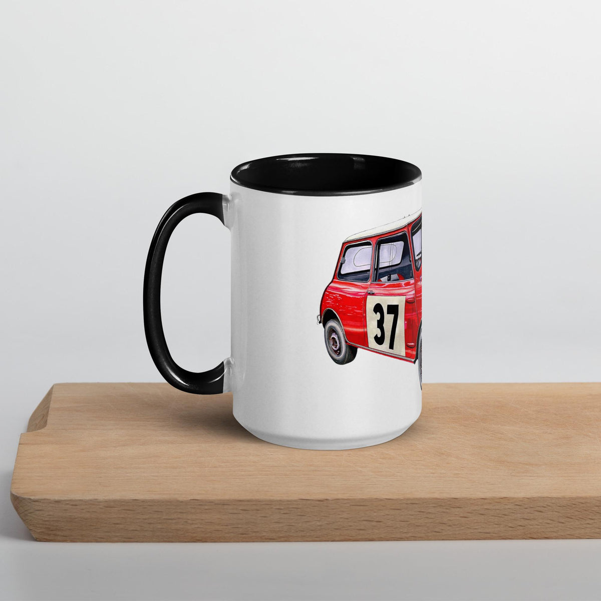 Paddy Hopkirk Mini Cooper S 33 EJB Mug with Color Inside